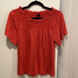 Ann Taylor Factory orange Top